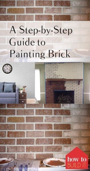 A Step-by-Step Guide to Painting Brick| How to Paint Brick, How to Improve Your Home, Fast Home Improvement Projects, Quick Home Improvement Projects, Painting Projects, How to Paint Brick, Painting Brick Tutorials