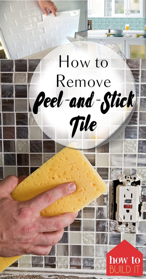 How To Remove Peel and Stick Tile How To Build It