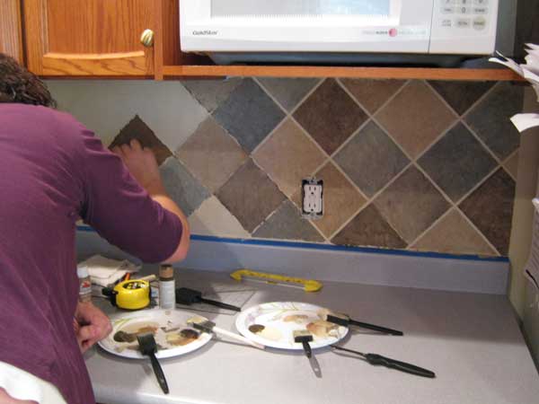 Learn How to Grout a DIY Backsplash--Fast! | How To Build It