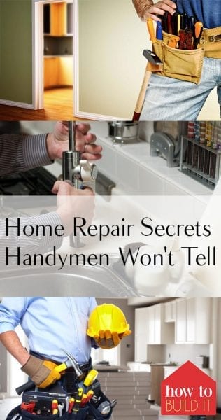 Home Repair Secrets Handymen Won’t Tell You| Home Repair Hacks, Home Repair Tips and Tricks, Home Improvement Hacks, Home Improvement TIps and Tricks, Popular Pin 