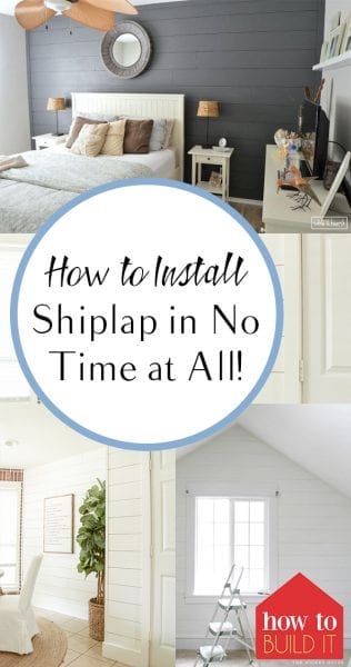 Install Shiplap, How to Install Shiplap, Install Shiplap Wall, Install Shiplap Wall Tutorials, Install Shiplap Tips and Tricks, Home Improvement, Home Improvement Ideas