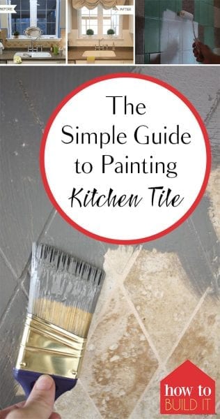 The Simple Guide to Painting Kitchen Tile| How to Paint Tile, Painting Kitchen Tile, Easy Ways to Paint Kitchen Tile, Painting Hacks, Home Remodeling Hacks, Home Remodeling 101, Easy Home Improvement Projects, Popular Pin