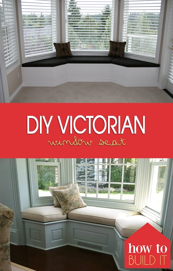 DIY Victorian Window Seat How To Build It