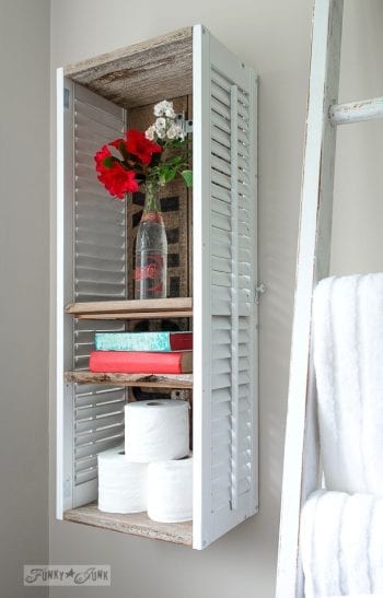 Old Shutters, Recycle Old Shutters, Old Shutter Ideas, Old Shutter Repurposed, Old Shutters Decor, Old Shutter Ideas for Outside, DIY Home, DIY Home Decor, Home Decor Ideas, DIY Project 