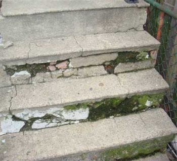 Cracked Concrete Steps, Cracked Concrete Repair, Concrete Repair, Home Improvement, DIY Home Improvement, Easy Home Improvement