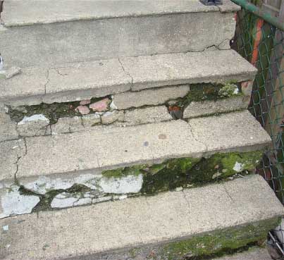 Repair Concrete Steps How To Diy Front Porch How To Diy Home Improvements Howtobuildit Org