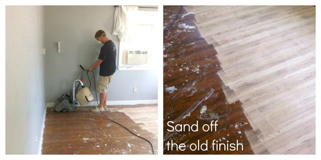 Refinish Wood Floors Without, How To Refinish Hardwood Floors After Pulling Up Carpet