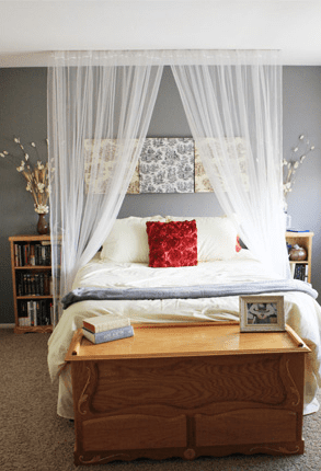 DIY Canopies for Every Bedroom| Canopies, DIY Canopies, Bedroom Decor, Easy Bedroom Decor, DIY Bedroom Decor, Do It Yourself Home, Home Hacks, DIY Home #HomeHacks #BedroomDecor