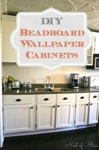 Luxury adding beadboard to kitchen cabinets How To Remodel Kitchen Cabinets Build It