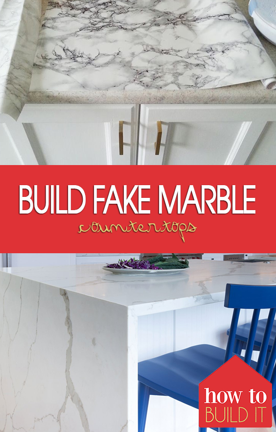 Build Fake Marble Countertops How To Build It