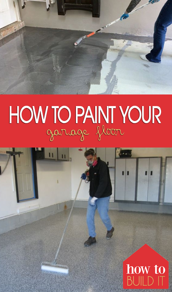 How to Paint Your Garage Floor| Garage Floor, Painted Flooring, Garage Remodel, Garage Remodel, DIY Garage Remodel, Painted Flooring, Easy Painted Flooring, DIY Painted Flooring, Popular Pin #PaintedFlooring #Garage #GarageRemodeling