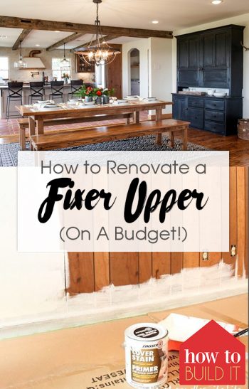 How to Renovate a Fixer Upper (On A Budget!)| Home Renovations, DIY Home, Easy Home Renovations, Simple Home Renovations, Fixer Upper Remodel, How to Remodel A Fixer Upper, DIY Fixer Upper, Popular Pin #FixerUpper #Remodel #HomeRemodel 