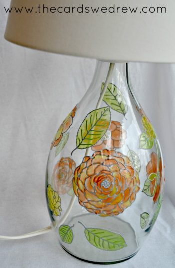 Painted Glass Crafts, Glass Crafts, Painted Glass DIY, Painted Glass Jars, Painted Glass Vases, DIY, DIY Home, DIY Home Decor, DIY Home Projects 