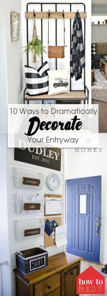 10 Ways To Dramatically Decorate Your Entryway 