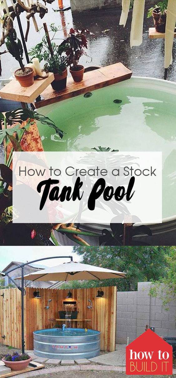 How to Create a Stock Tank Pool| Stock Tank Pool, Stock Tank Projects, DIY Pool, Outdoor Remodel, Outdoor Home Improvements, Easy Outdoor DIYs, DIY Pool Projects #DIYPool #DIYOutdoor