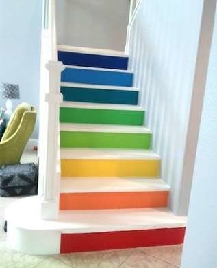 Paint Stairs, Paint Stairs Ideas, Paint Stairs DIY, Paint Stairs White, Paint Stairs Black, Home Improvement, Home Improvement Tips, Home Improvement Tricks