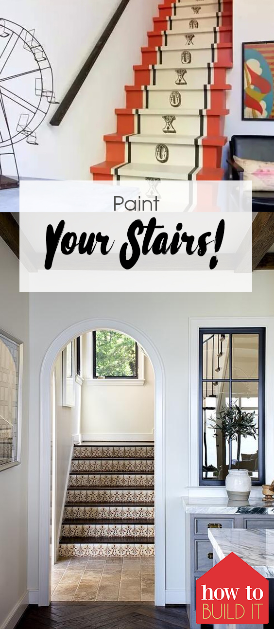 How to Paint Stairs (In the Home) How To Build It