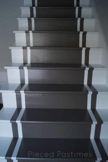 Paint Stairs, Paint Stairs Ideas, Paint Stairs DIY, Paint Stairs White, Paint Stairs Black, Home Improvement, Home Improvement Tips, Home Improvement Tricks
