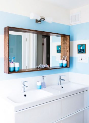 Revamp Your Bathroom For Only $25| Revamp Your Bathroom, Bathroom Ideas, Bathroom Decor, Bathroom Remodel, Bathroom Remodel On a Budget, Bathroom Remodel Ideas, Bathroom Remodeling