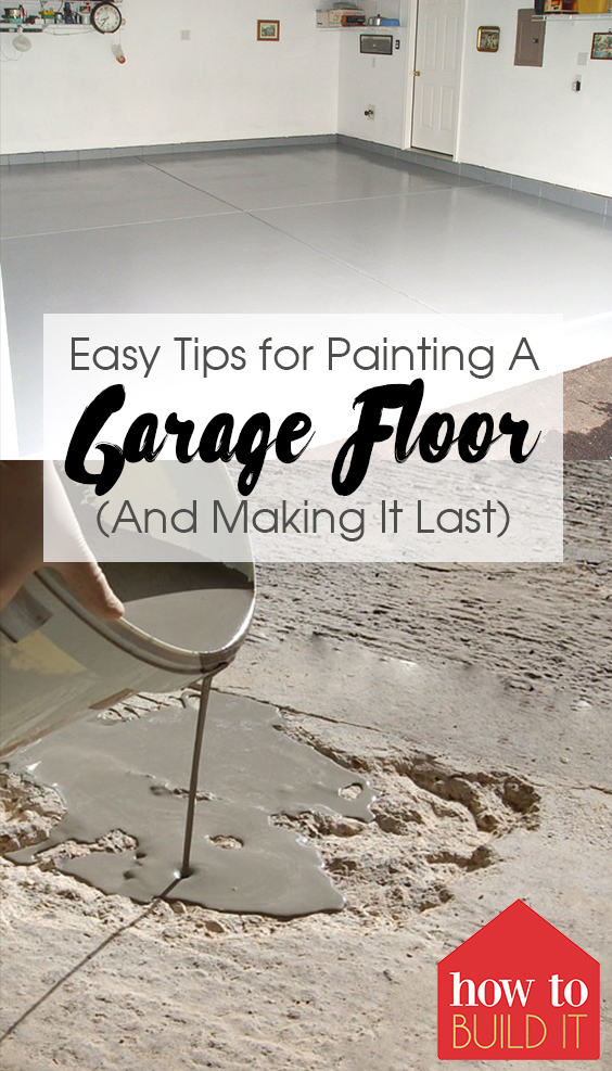 Easy Tips for Painting A Garage Floor (And Making It Last) How To