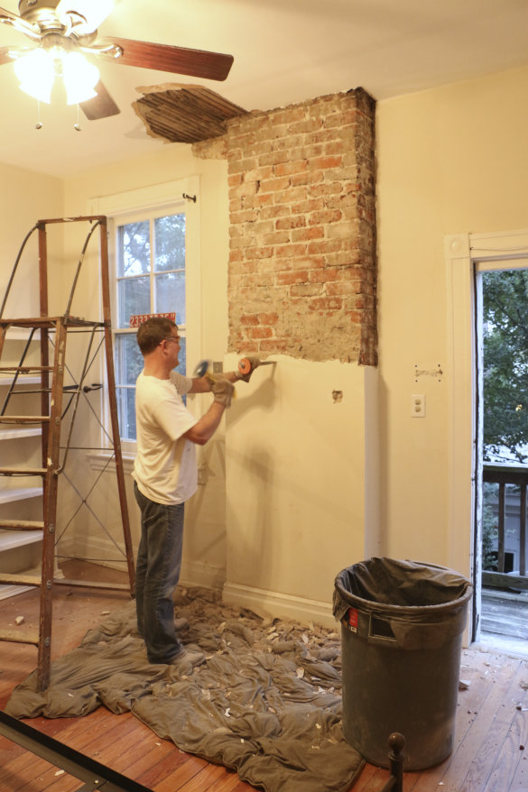 how-to-remove-plaster-from-brick-how-to-build-it