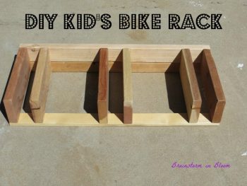 Peddle Into A DIY Bike Rack Project| Bike Rack, DIY Bike Rack, DIY, DIY Project, DIY Projects for the Home 