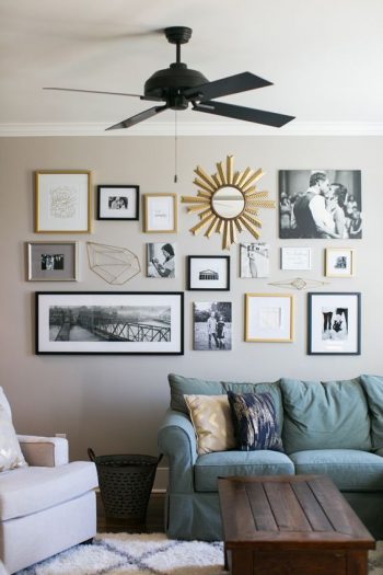 The Right Way to Hang A Gallery Wall| Home| DIY, DIY Home Decor, DIY Crafts, Gallery Wall Ideas, Gallery Wall Layout, Gallery Wall , Gallery Wall Ideas Living Room, Gallery Wall Living Room #GalleryWall #GalleryWallIdeas #GalleryWallLayout