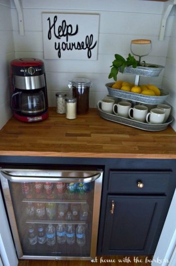 guest room fridge