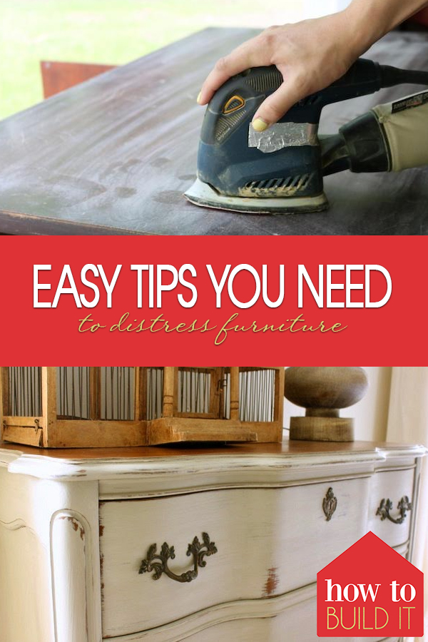 Easy Tips You Need to Distress Furniture | Distress Furniture, Distress Furniture DIY, DIY Home Decor, DIY Furniture, Furniture DIY, DIY Project 