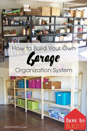 How to Build Your Own Garage Organization System| Garage Organization, Garage Organization Ideas, Garage Organization DIY, Garage Organization Cheap, Organization, Organization Ideas, Organize, Organize Ideas