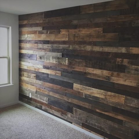 How to Make A New Pallet Wall | How To Build It