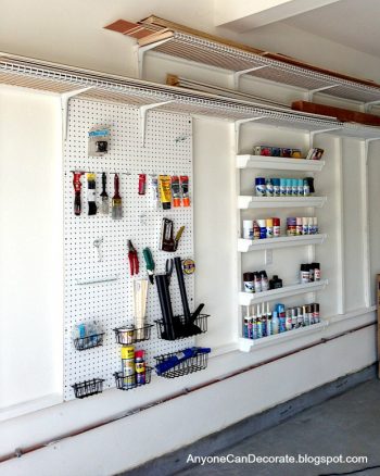 How to Build Your Own Garage Organization System| Garage Organization, Garage Organization Ideas, Garage Organization DIY, Garage Organization Cheap, Organization, Organization Ideas, Organize, Organize Ideas