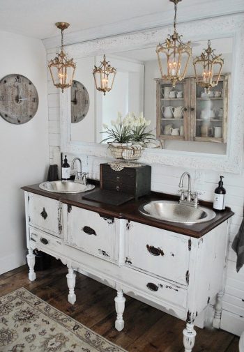 Farmhouse deals vanity sink