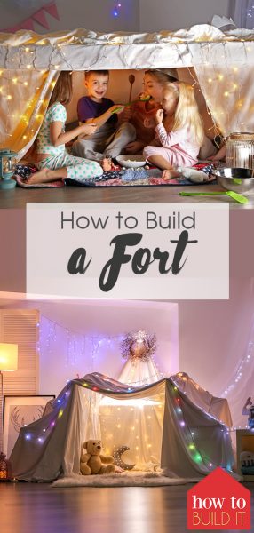 How To Build A Fort | Build a Fort | DIY Fort | Fun With The Kids: Forts! | How to Build It: Forts 