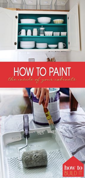 How to Paint The Inside of Your Cabinets | DIY Cabinet Hacks | DIY Kitchen Makeover | Paint the Inside of Your Cabinets | Home Makeover | Kitchen Renovations