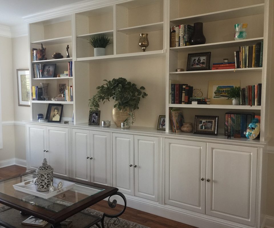 Diy Built-in Bookcases 