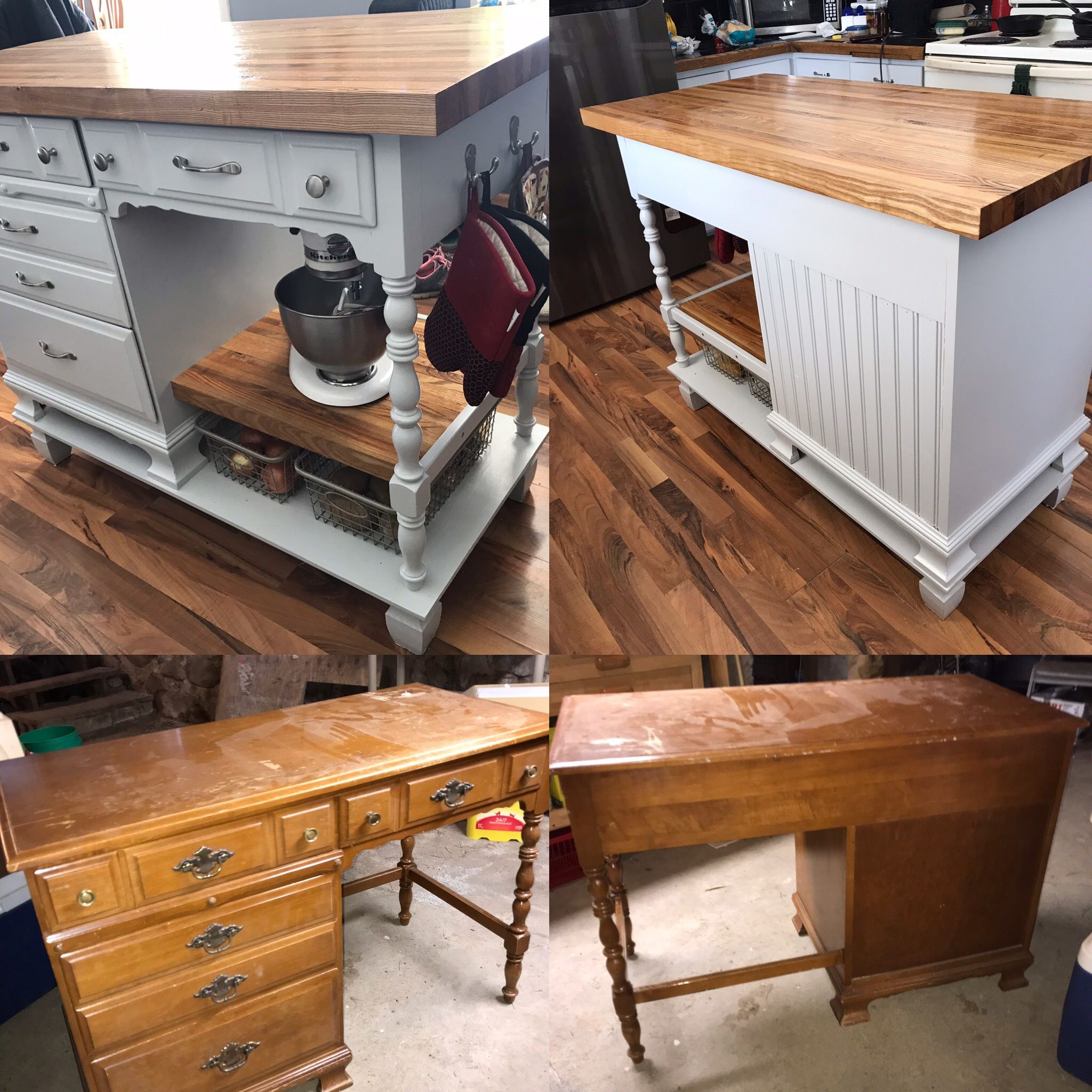 DIY Build Your Own Kitchen Island On Wheels for Streaming