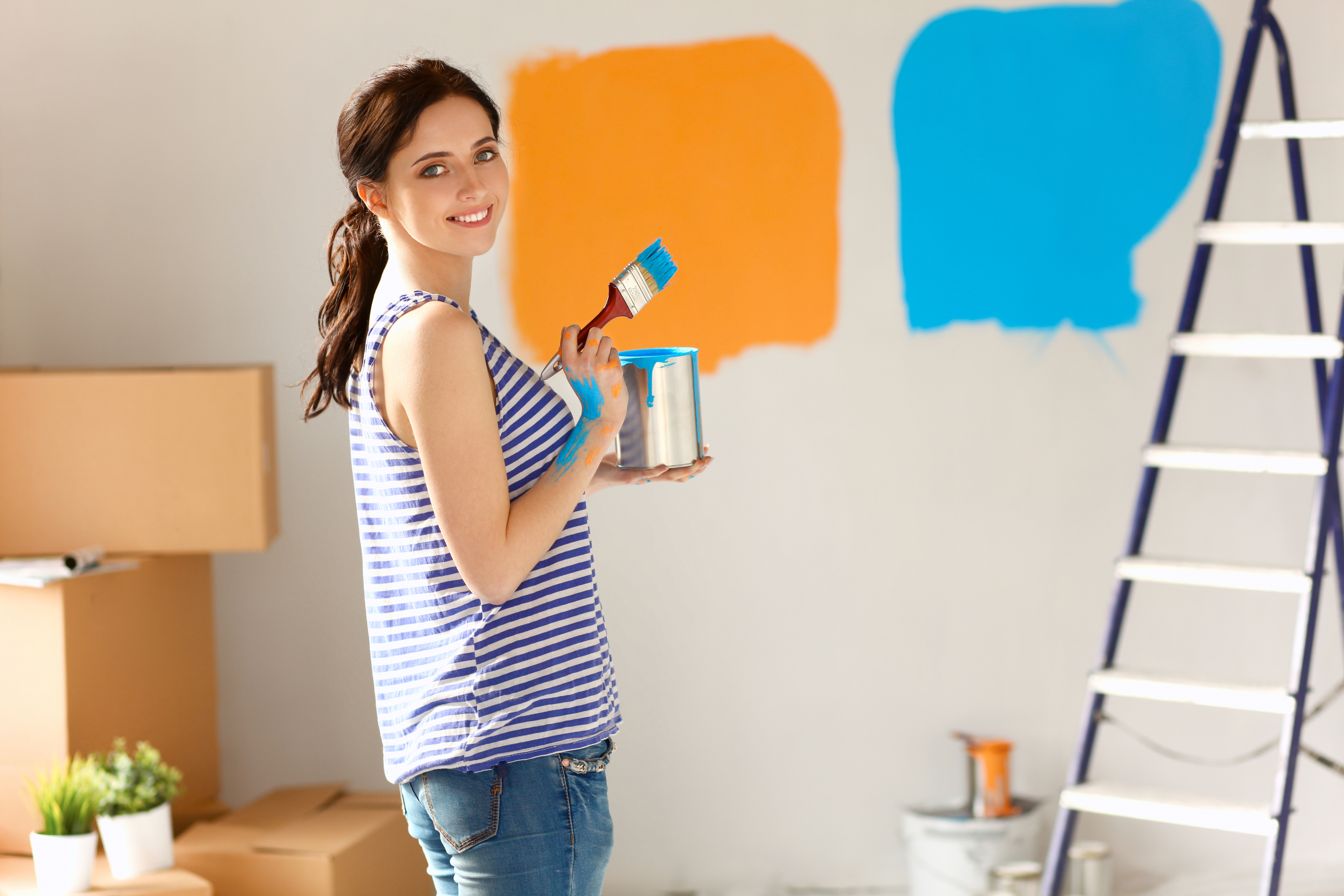 paint a straight line | paint tips | paint | paint tips from a pro | how to | how to paint a straight line | caulk 
