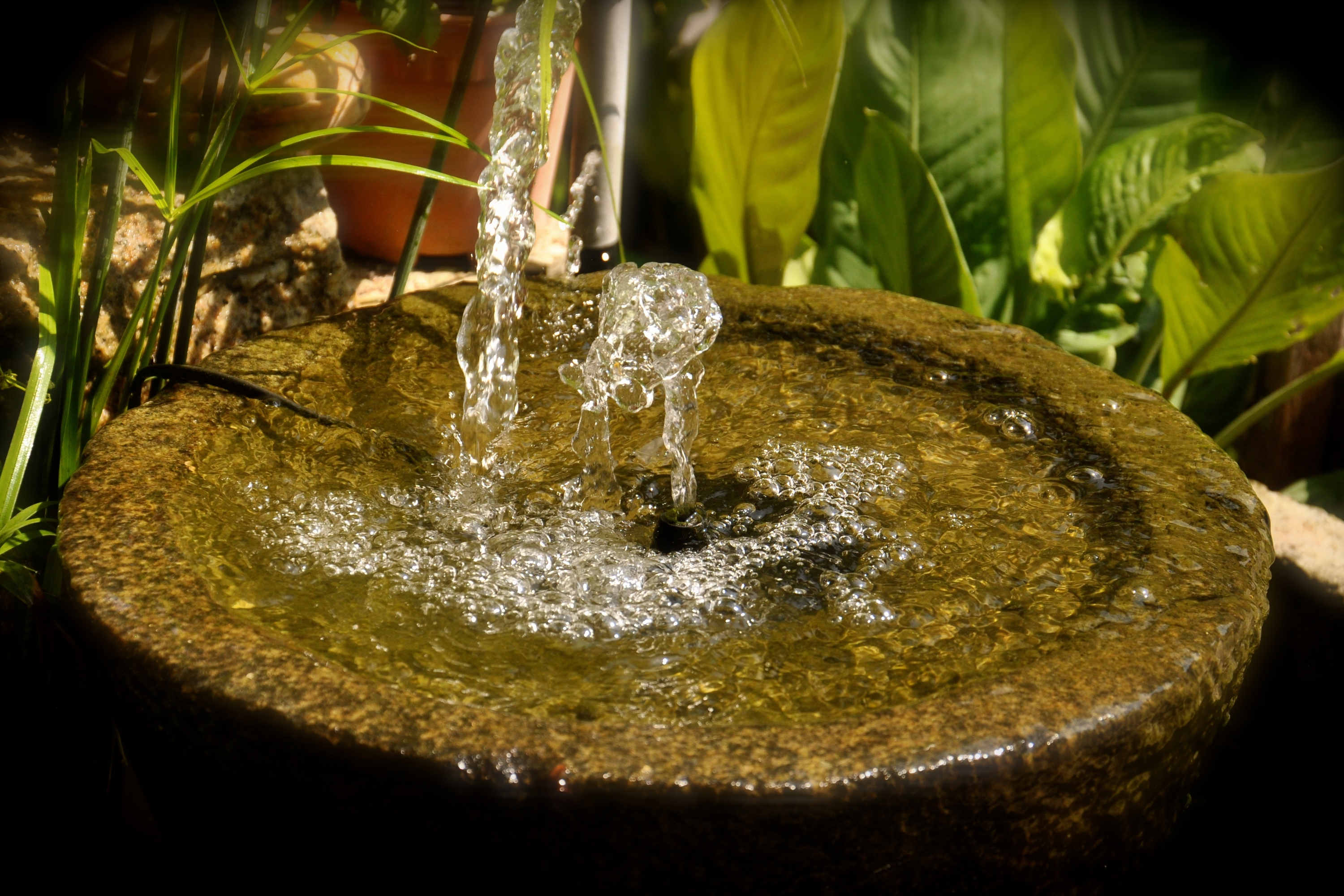 living room indoor water fountains