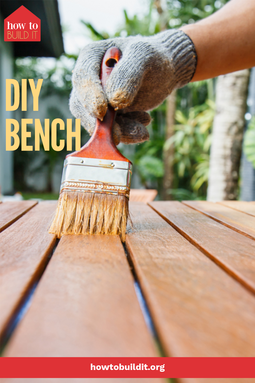 Make your entry way or porch look incredible with this easy tutorial for a DIY bench inspired by an Ana White tutorial. This beauty costs less than $100 to make and even less if you have a scrap pile. Check it out today! #furnitureprojects #diy #howtobuilditblog