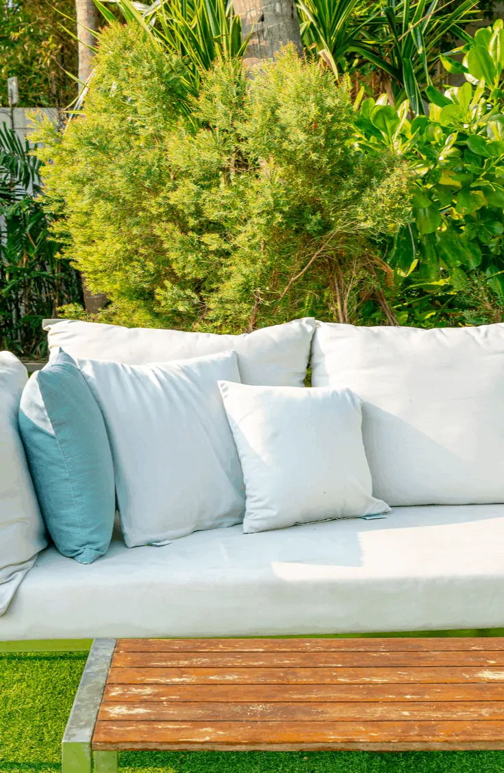 Summer is here so that means a lot of us are spending more time outside. Enjoy your outdoor space a little more with these easy DIY patio furniture tutorials. Having a sectional on your patio will be your new favorite thing! 