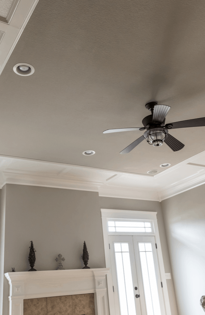 Painted Ceilings Ideas, Dark, Drama, Contrast, Trim DIY Projects