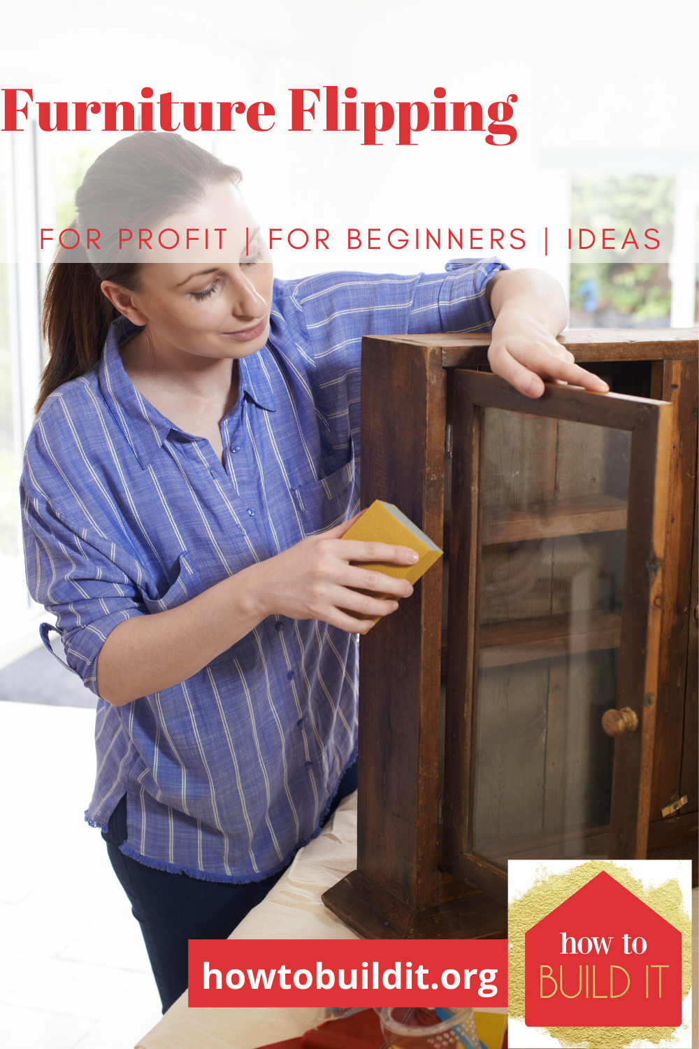 Ever thought of flipping furniture for profit? It's not that hard and can be a great side job for extra cash. Keep reading to learn more and start making money today. #flippingfurniture #howtoflipfurniture #howtobuilditblog