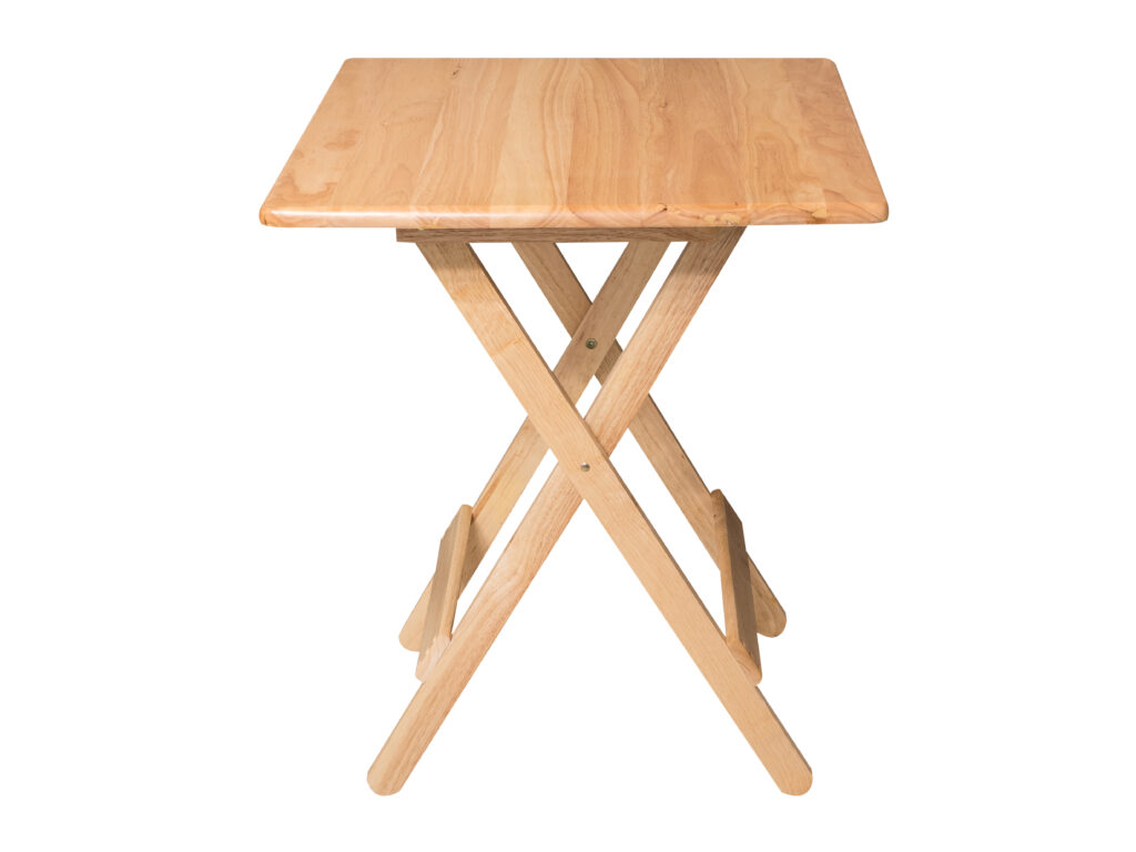 Casual Home 5-Piece Natural Foldable Tray Table 660-40 - The Home