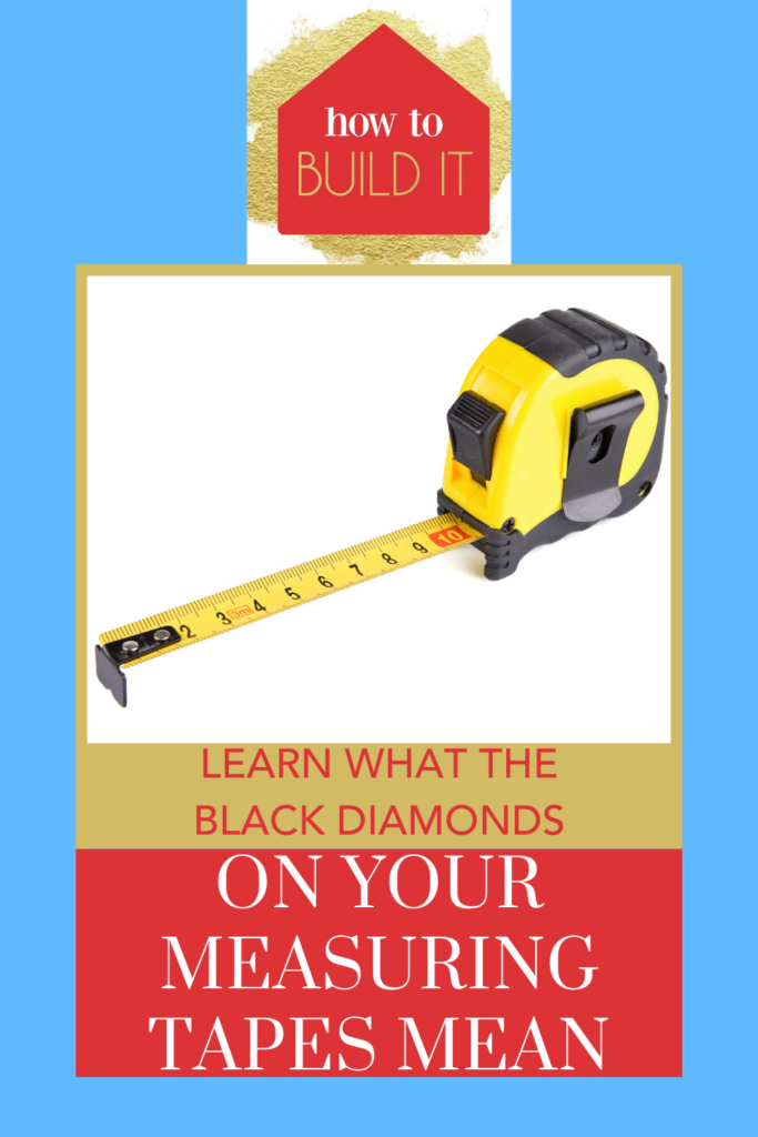 Black Diamond on a Tape Measure A Quick Explanation How To Build It